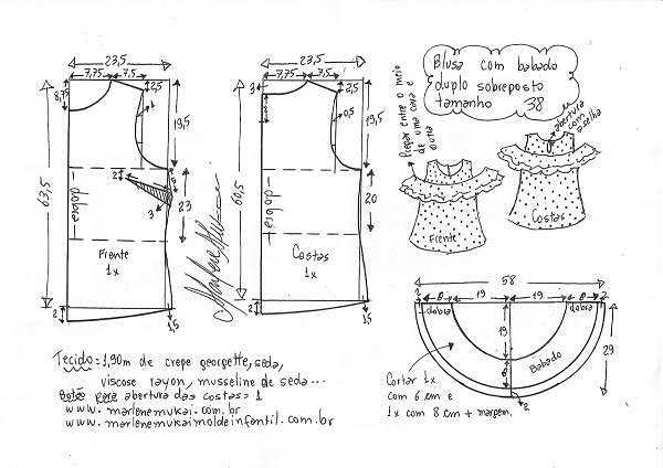 Простые выкройки платьица с воланом снизу: шитье собственноручно