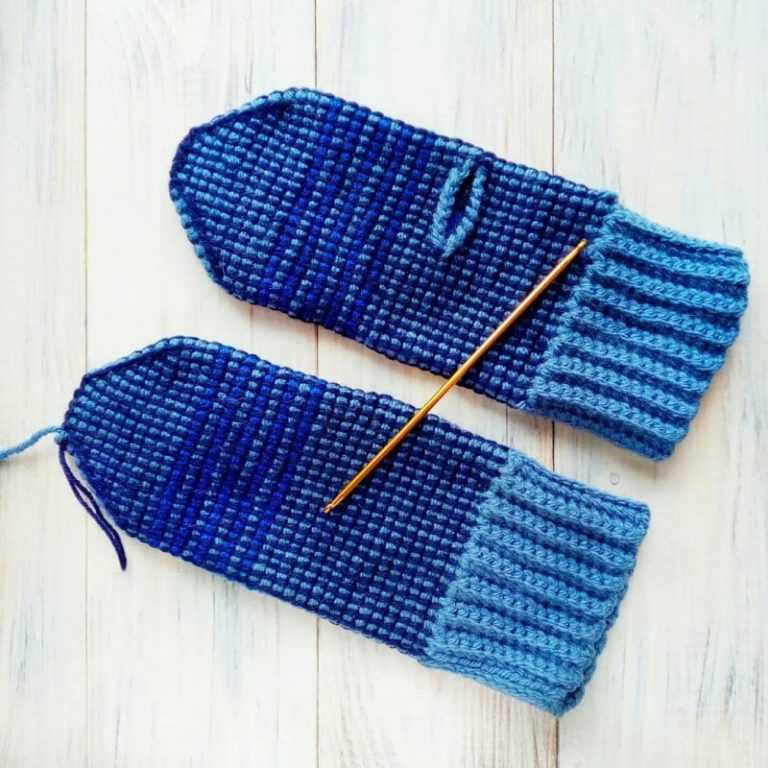 Как связать варежки с индийским клином (вязание, схемы, фото и видео) - irena handmade