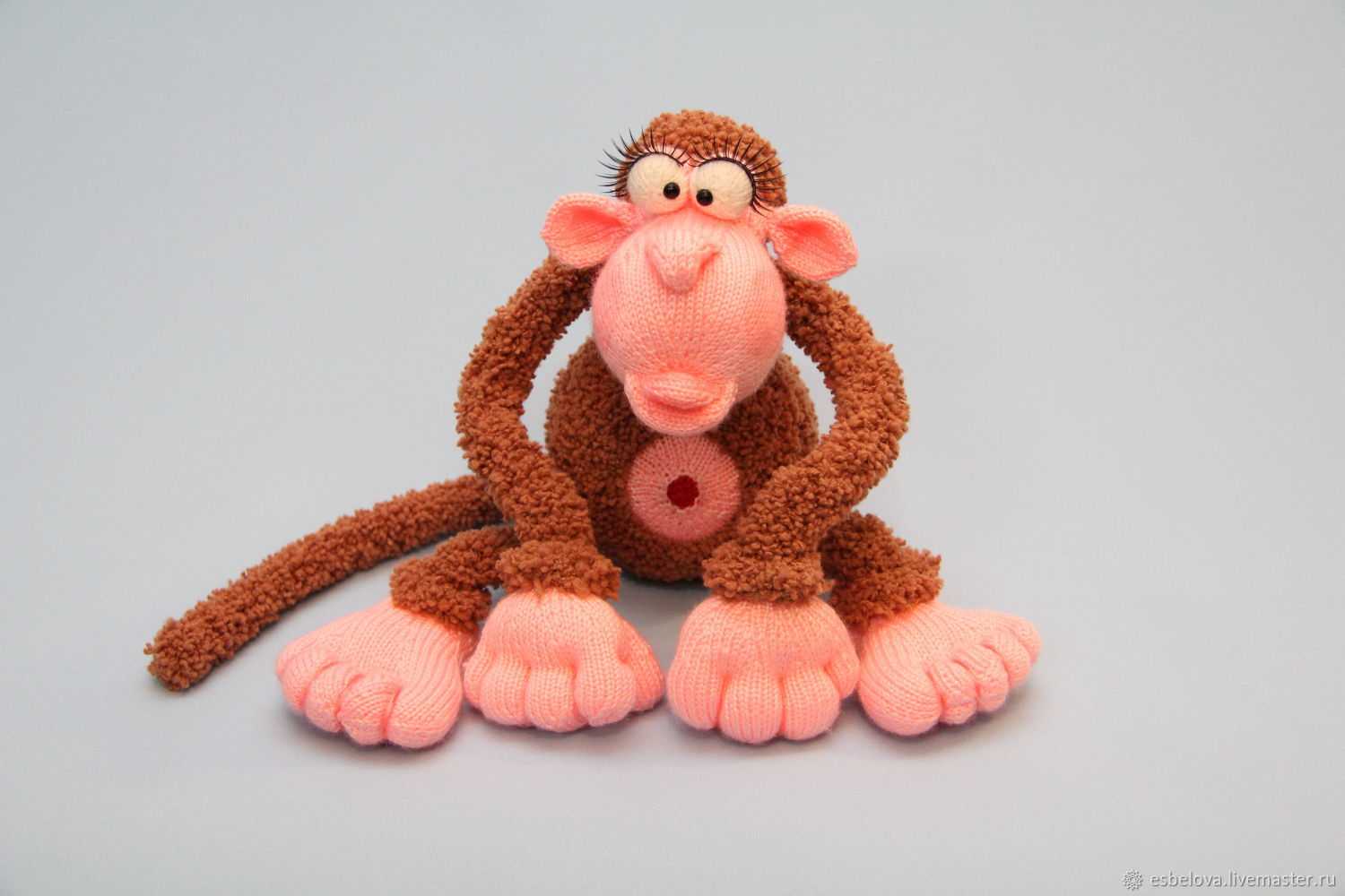 Вяжем игрушку обезьянку (крючком) - коробочка идей и мастер-классов