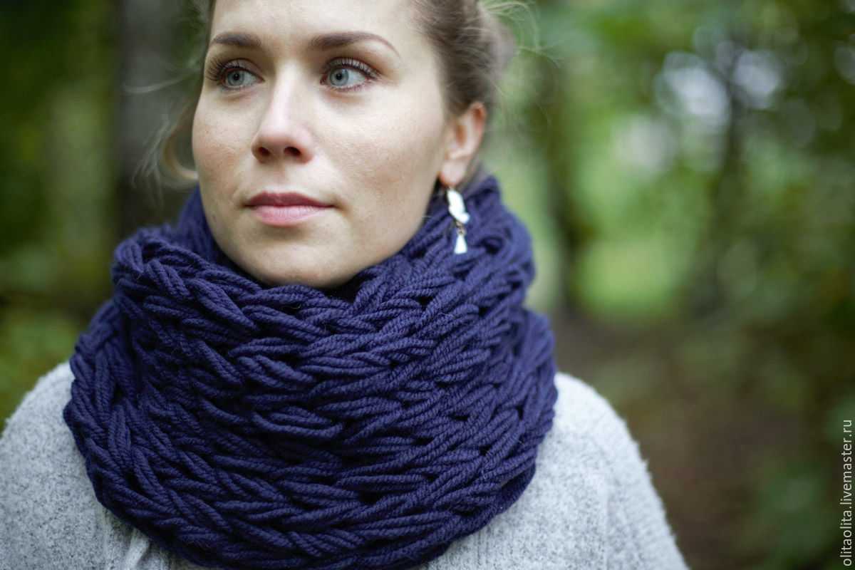Шарф спицами — вяжем вместе с мастерами красивый и теплый шарф. инструкция + 155 фото