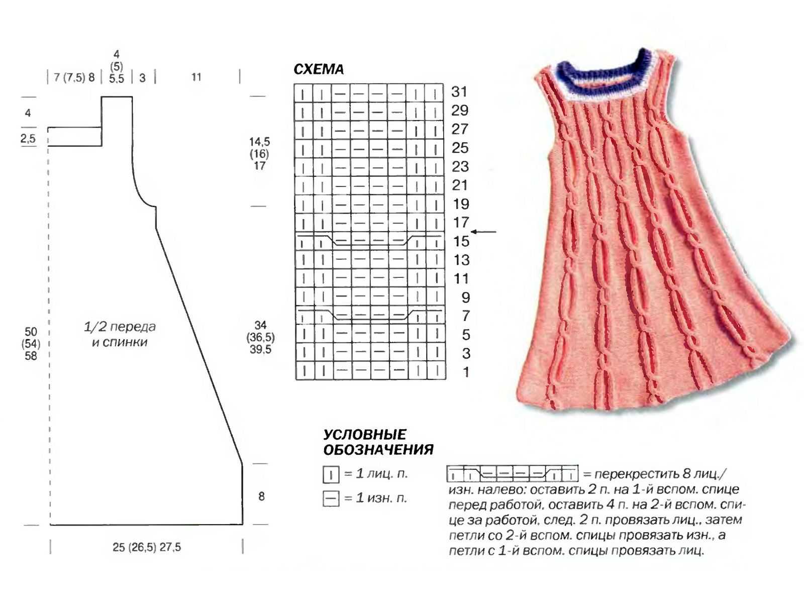 Детские платья, сарафаны, туники крючком: описания и схемы вязания