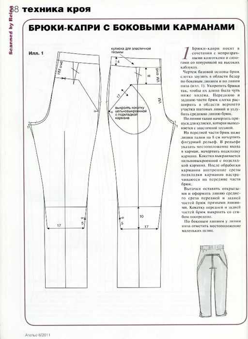 Как сшить женские брюки своими руками