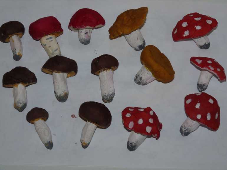 Творчество своими руками по теме грибы