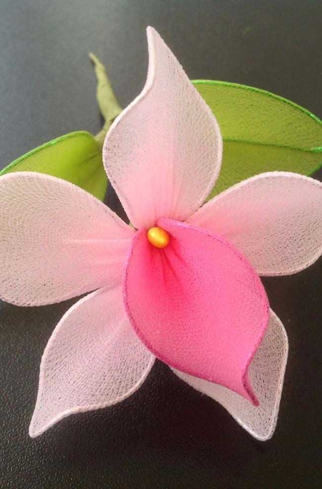 Цветы из капрона и проволоки (34 фото): как сделать орхидеи и другие искусственные цветы своими руками? мастер-класс для начинающих