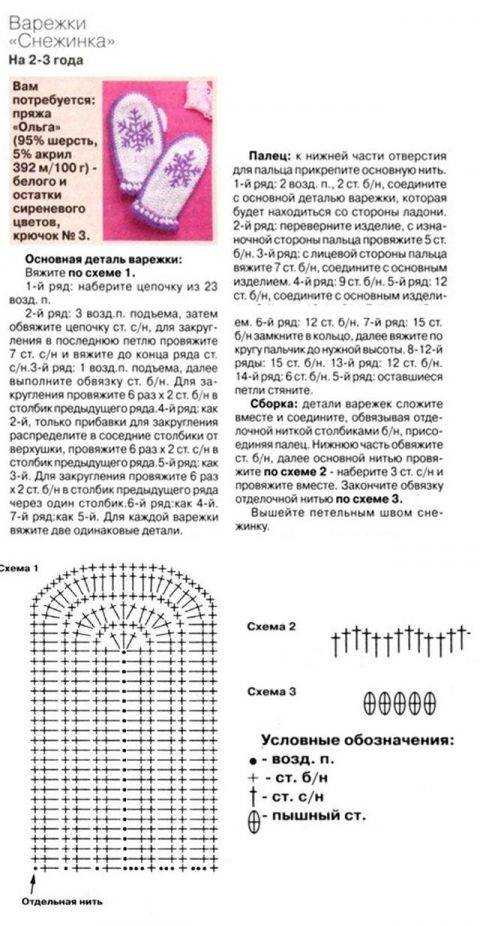Рукавички/варежки крючком. вяжем онлайн - вяжем вместе он-лайн - страна мам