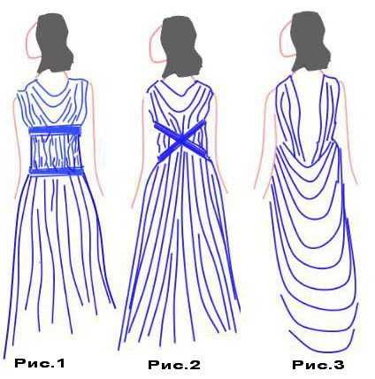 Эффектное платье в греческом стиле будет хитом вашего гардероба Обязательно сшейте это потрясающее платье Выкройка платья и подробные инструкции бесплатно