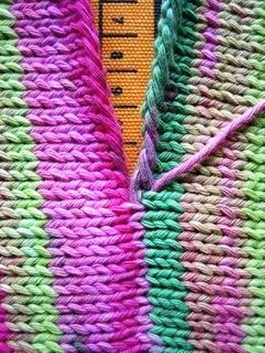 Способы сшивания и швы для вязаных деталей