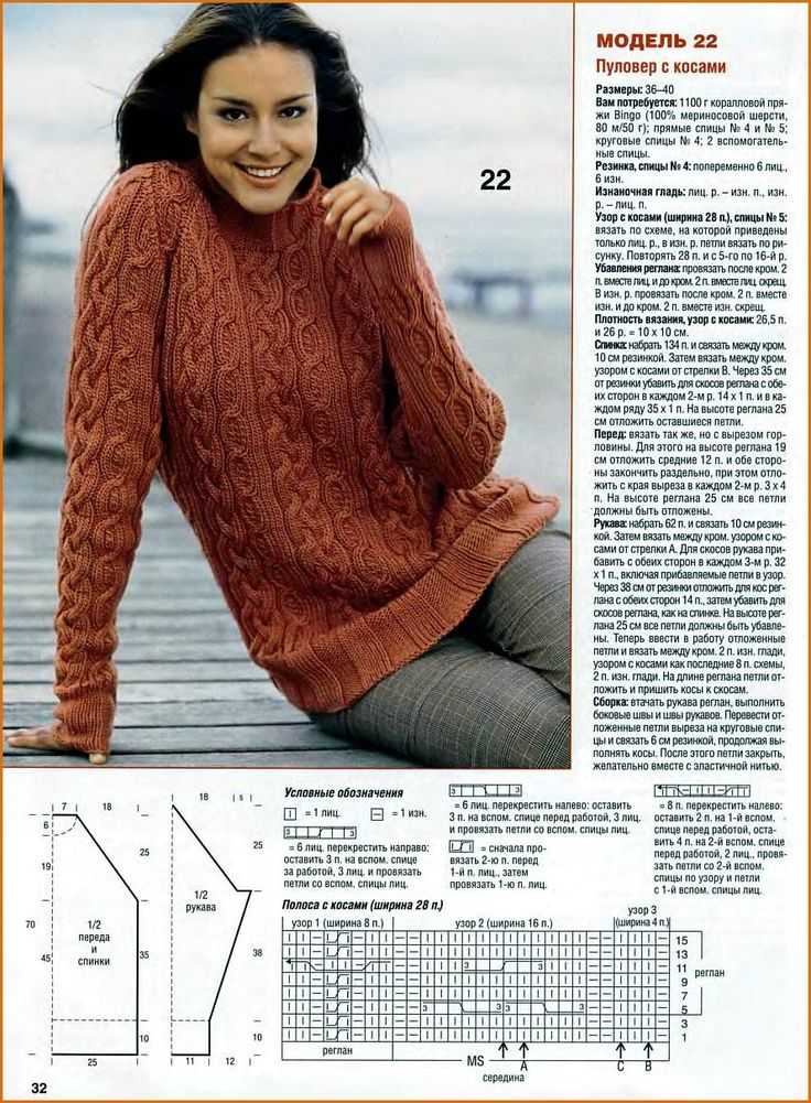 72 самых модных свитеров 2019/2020 — схемы вязания