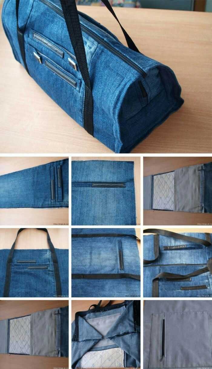 Сумки из джинсов своими руками: изготовление портфеля, рюкзачка и авоськи из старых юбок и брюк