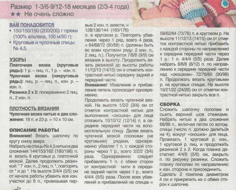 Шапка-шлем спицами: схема и описание, фото
вязаная шапка-шлем спицами — modnayadama