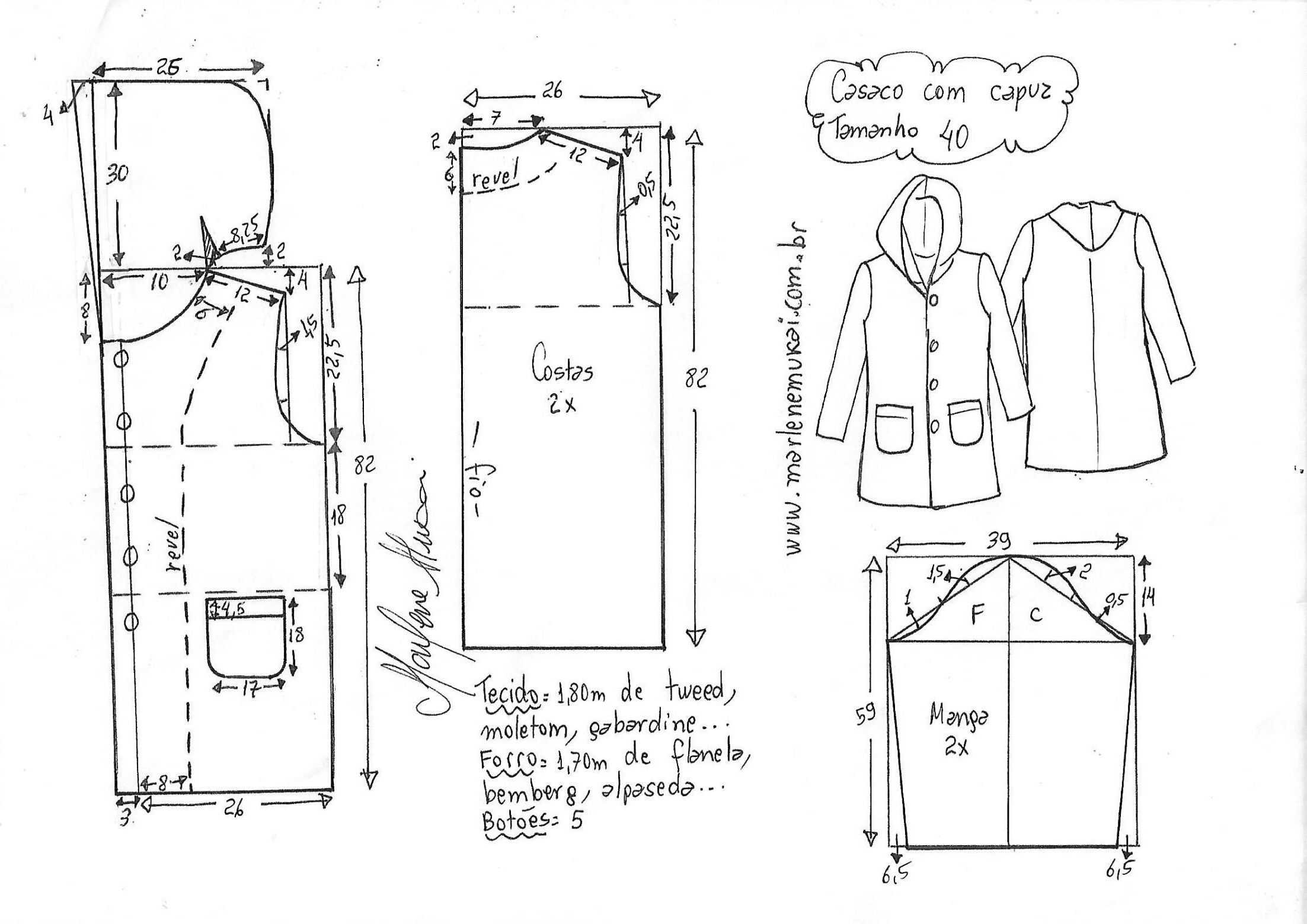 Выкройка пальто с рукавом реглан: особенности моделирования на примере мастер-класса с фото-инструкциями по пошиву пальто полуприлегающего силуэта