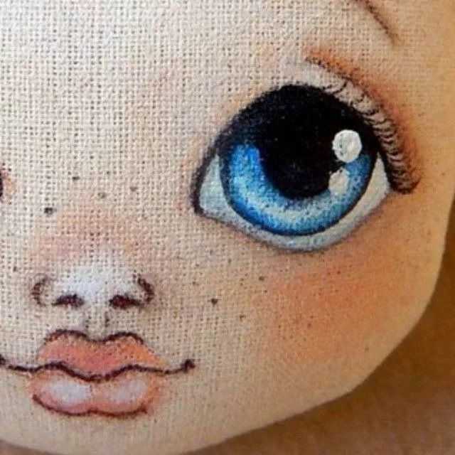 Как нарисовать глаза кукле акриловыми красками: советы для начинающих