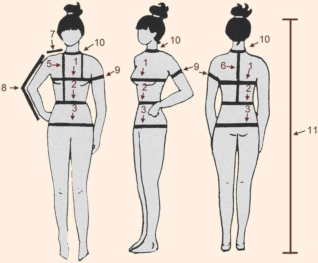 Как правильно определить размер одежды при помощи таблицы признаков типовых фигур женщин