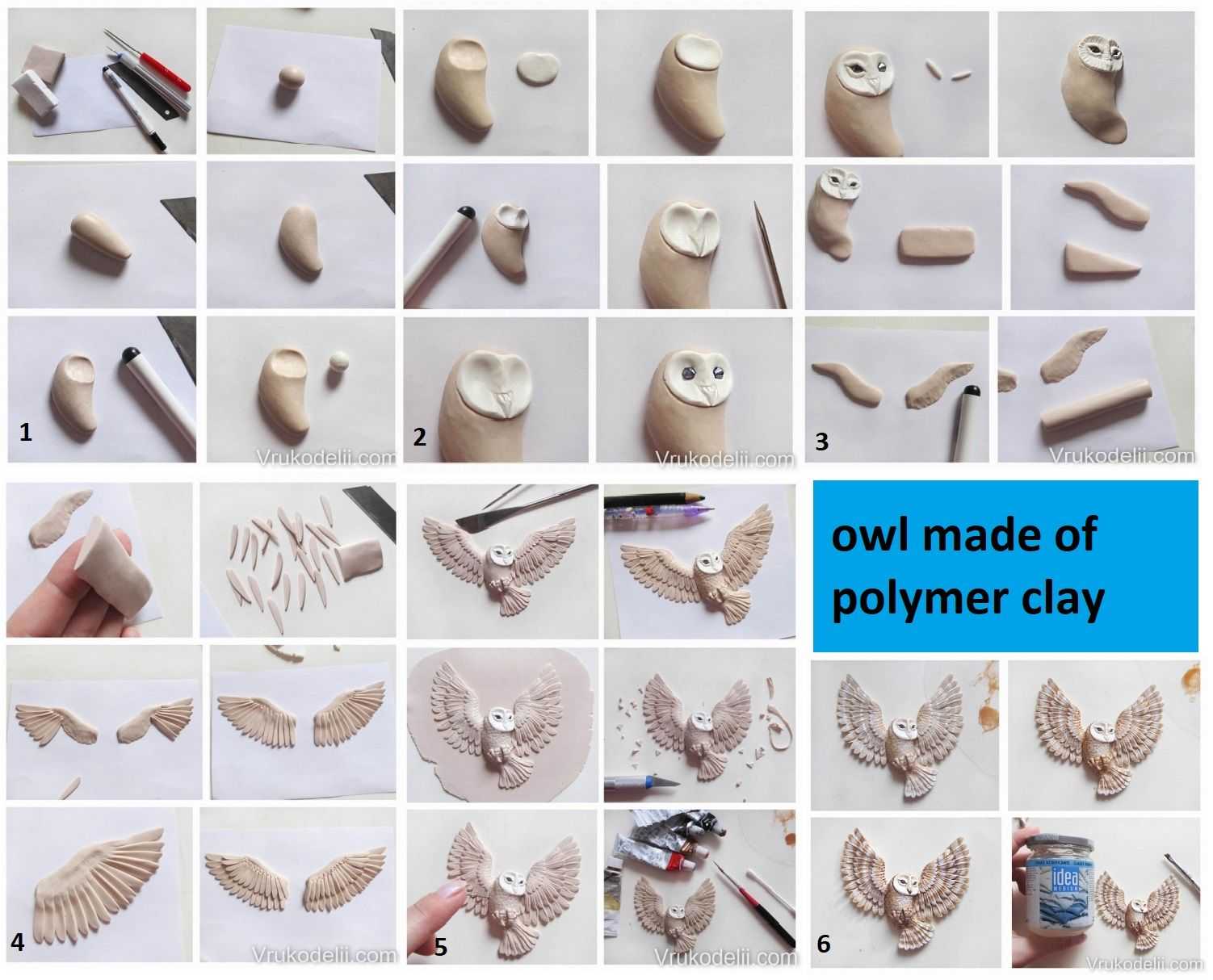 Поделки из полимерной глины - 85 фото изготовления первых поделок для начинающих