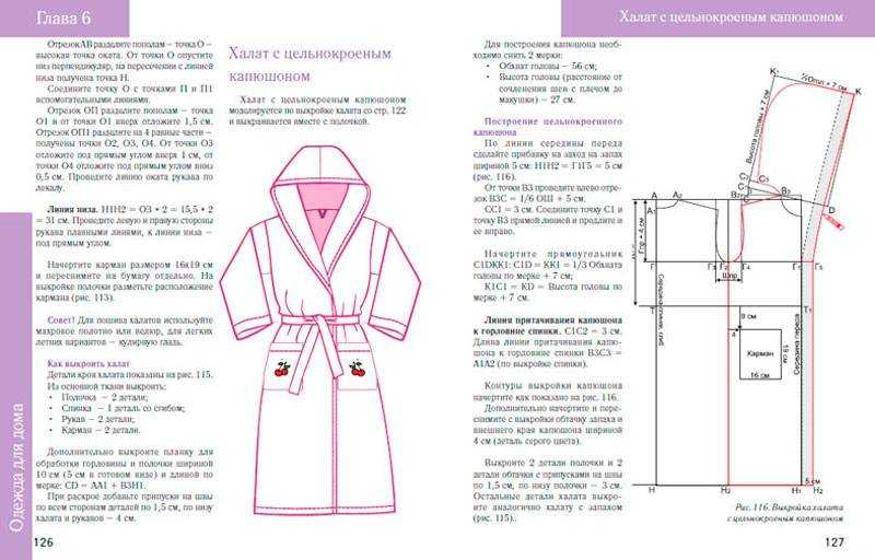 Как сшить пальто-халат: выкройка пальто-халата с запахом, с капюшоном, пошаговый пошив пальто art-textil.ru